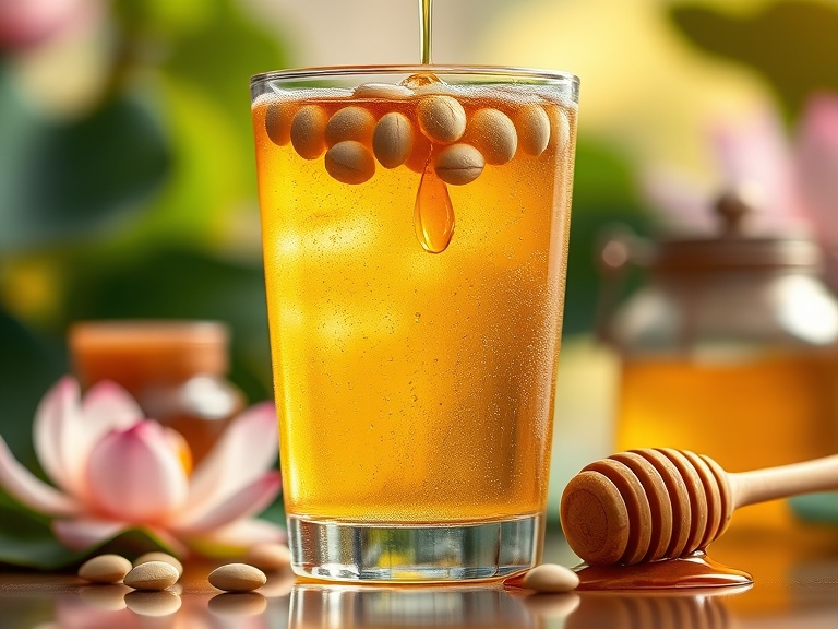 Lotus seed honey Drink