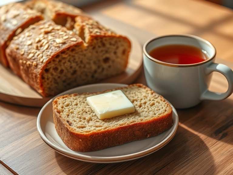 Oat-Molasses-Bread-Recipe-from-Maine-Serving